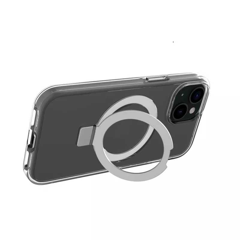 Tylna osłona dbramante1928 Iceland Ultra do Apple iPhone 15 z podstawką, kompatybilna z MagSafe