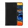 Etui z klapką do telefonu dbramante1928 Lynge dla Samsung Galaxy S25+ — pasuje do ekranów 17 cm (6,7 cala), czarne