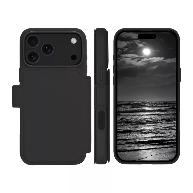 dbramante1928 Lynge MS ICON etui na telefon komórkowy Folio czarne