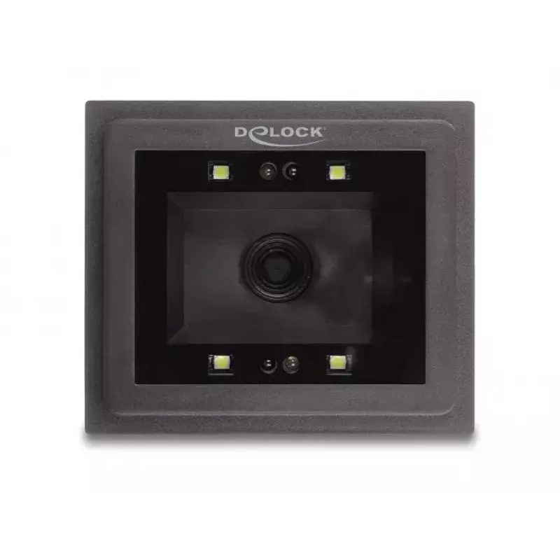 DeLOCK USB skaner kodów kreskowych 1D i 2D przewodowy do instalacji stacjonarnej
