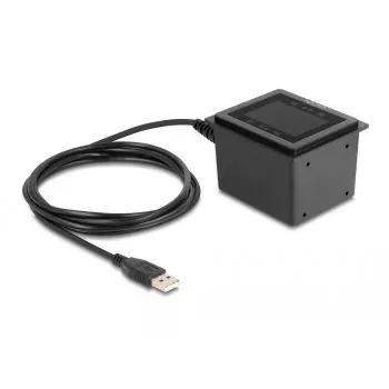 DeLOCK USB skaner kodów kreskowych 1D i 2D przewodowy do instalacji stacjonarnej