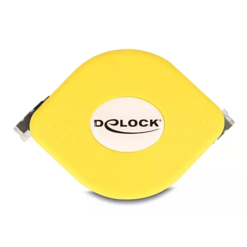 DeLOCK RJ45 kabel zwijany Cat.6A STP 1,5 m czarny żółty
