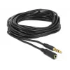 Kabel audio DeLOCK 84669 5 m 3,5 mm czarny