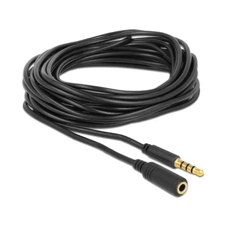 Kabel audio DeLOCK 84669 5 m 3,5 mm czarny