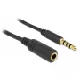 Kabel audio DeLOCK 84669 5 m 3,5 mm czarny