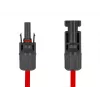 Kabel DeLOCK DL4 Solar płaski kabel męski na żeński 60 cm czerwony 3,3 mm²