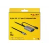 Kabel USB DeLOCK 85391 USB 3.2 Gen 1 5 m USB A USB C Czarny Szary