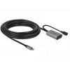 Kabel USB DeLOCK 85391 USB 3.2 Gen 1 5 m USB A USB C Czarny Szary