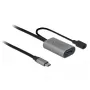Kabel USB DeLOCK 85391 USB 3.2 Gen 1 5 m USB A USB C Czarny Szary