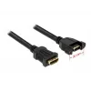 Kabel HDMI DeLOCK 0,25 m 2xHDMI