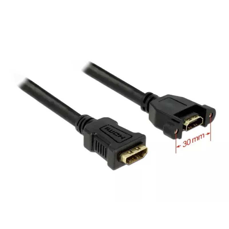 Kabel HDMI DeLOCK 0,25 m 2xHDMI
