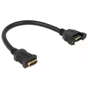 Kabel HDMI DeLOCK 0,25 m 2xHDMI