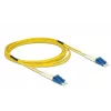 Kabel światłowodowy DeLOCK 3m LC-LC