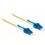 Kabel światłowodowy DeLOCK 85084 2m LC Żółty