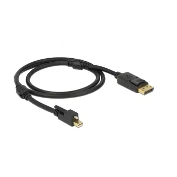 Kabel DisplayPort DeLOCK 83721 Mini DisplayPort 1m czarny