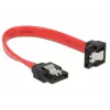 Kabel SATA DeLOCK 83976 0,1 m 7-pin czarny czerwony