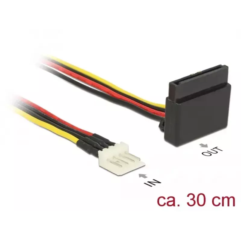 Wewnętrzny kabel zasilający DeLOCK 85511 0,3 m