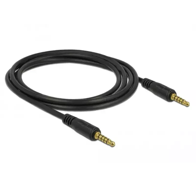 Kabel audio DeLOCK 85697 2m 3,5 mm Czarny