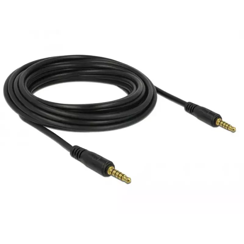 Kabel audio DeLOCK 85699 5 m 3,5 mm Czarny