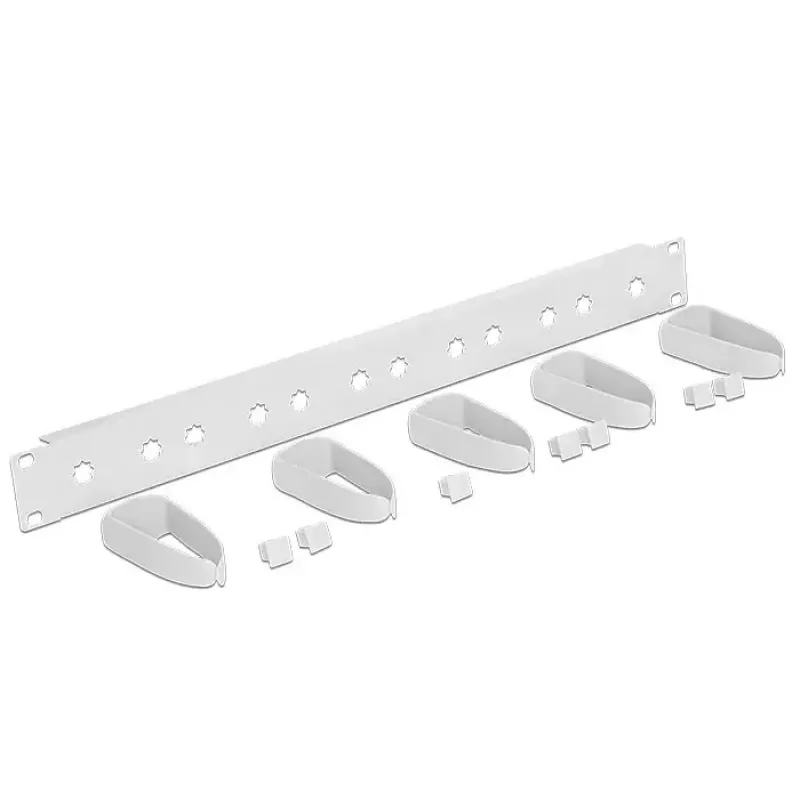 System korytek kablowych DELOCK 43346 — metalowy, szary, 98 × 44,2 mm
