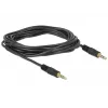 Kabel audio DeLOCK 3 m 3,5 mm M/M czarny