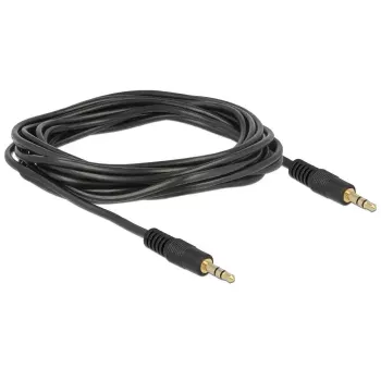 Kabel audio DeLOCK 3 m 3,5 mm M/M czarny
