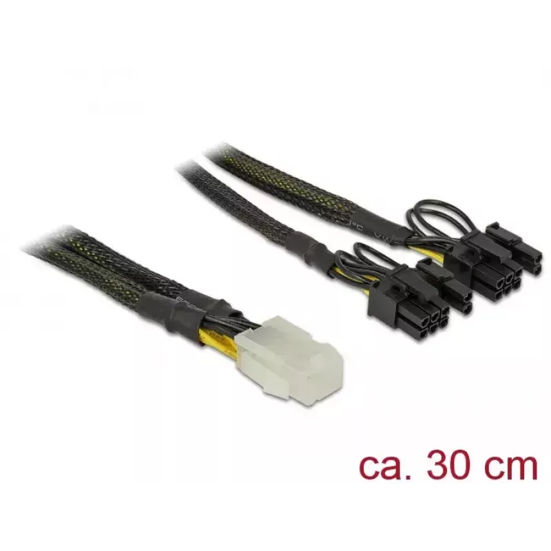 Wewnętrzny kabel zasilający DeLOCK 85455 0.3 m