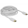 Kabel DisplayPort DeLOCK 84861 7 m Biały
