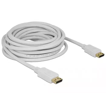 Kabel DisplayPort DeLOCK 84861 7 m Biały