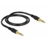 Kabel audio DeLOCK 85545 0.5m 3.5mm Czarny