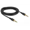 Kabel audio DeLOCK 85601 3m 3,5 mm Czarny