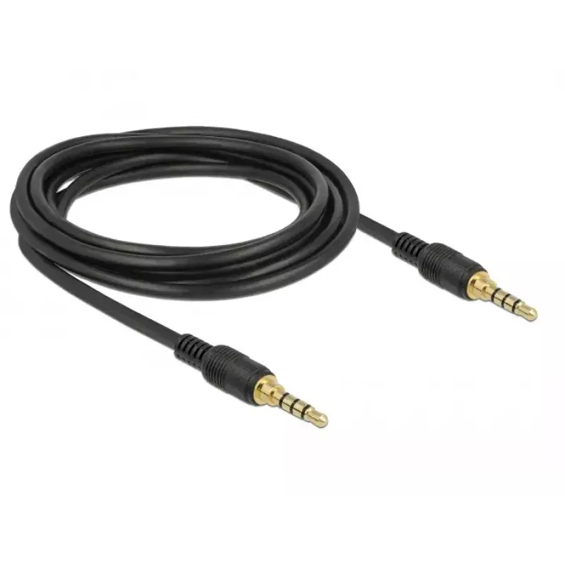 Kabel audio DeLOCK 85601 3m 3,5 mm Czarny