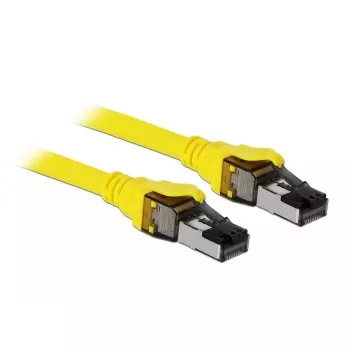 Kabel sieciowy DeLOCK 86581 RJ-45 Cat8.1 1m żółty