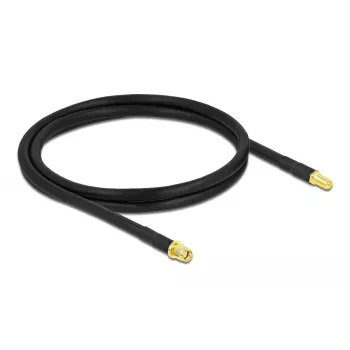 kabel antenowy DeLOCK RP-SMA plug to RP-SMA jack LMR/CFD300 1 m