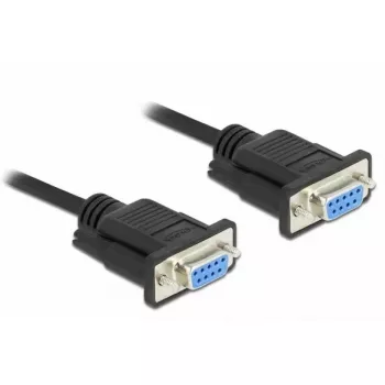 Kabel szeregowy RS-232 DeLOCK 87472 2m żeński na żeński