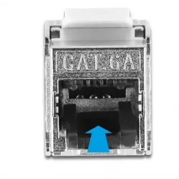 Kabel RJ45 wtyk do modułu Keystone RJ45 gniazdo DeLOCK 87028