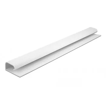 Kanał kablowy DeLOCK 20884 podblatowy 57x25mm 400mm 2 szt. biały
