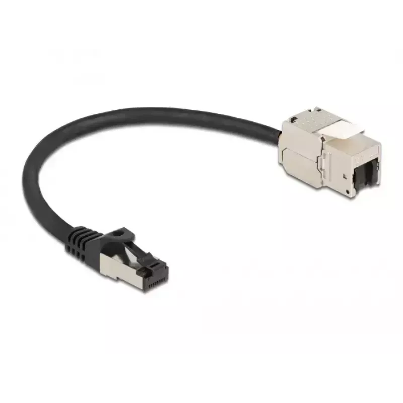 Kabel wtyk RJ45 do modułu Keystone RJ45 gniazdo DeLOCK 87022