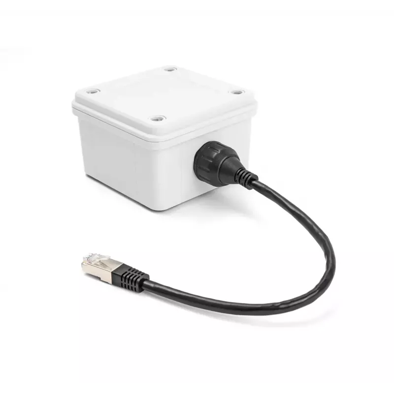 Kabel DeLOCK RJ50 męski do RJ50 żeński IP67 wodoodporny 20 cm