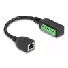 DeLOCK RJ45 kabel Kat.5e jack na blok zaciskowy 21,5 cm