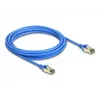 DeLOCK Kabel sieciowy RJ45 Kat.8.1 F/FTP cienki 5 m niebieski