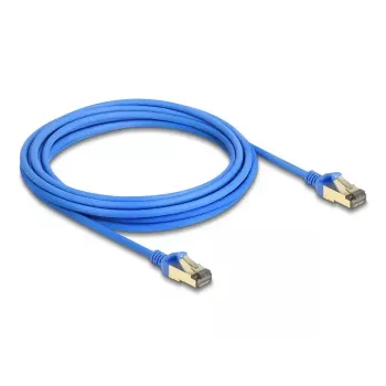 DeLOCK Kabel sieciowy RJ45 Kat.8.1 F/FTP cienki 5 m niebieski