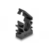 Uchwyt na kable DeLOCK 60481 10 mm czarny 8 szt.