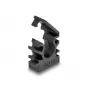 Uchwyt na kable DeLOCK 60481 10 mm czarny 8 szt.