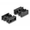 Uchwyt kablowy DeLOCK 60483 15,8 mm czarny 8 sztuk