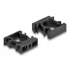 Uchwyt kablowy DeLOCK 60484 18,5 mm czarny 8 sztuk