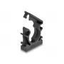 Uchwyt kablowy DeLOCK 60484 18,5 mm czarny 8 sztuk
