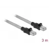 DeLOCK kabel RJ45 kat. 6A U/FTP z metalowym płaszczem 3 m