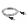 DeLOCK kabel RJ45 kat. 6A U/FTP z metalowym płaszczem 3 m