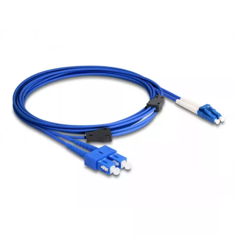 DeLOCK kabel światłowodowy LC Duplex na SC Duplex Singlemode OS2 3 m